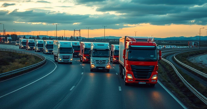 Controle de frota caminhões: gestão logística precisa Controle de frota caminhões: gestão logística precisa