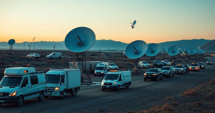 Rastreamento de Frota via Satélite: Como Aumentar a Eficiência e Segurança do Seu Negócio Rastreamento de Frota via Satélite: Como Aumentar a Eficiência e Segurança do Seu Negócio